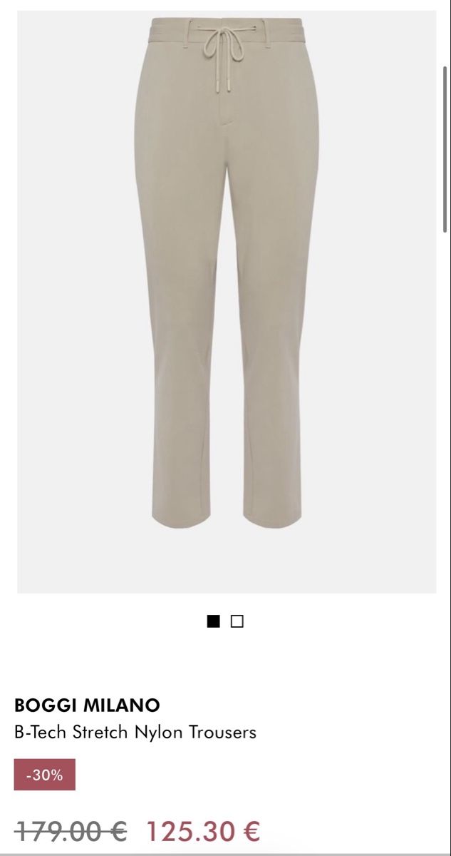 Boggi Hosen: Boggi Milano B-Tech Herrenhose – Neu (gemäss Beschreibung) aus St. Gallen von yul_lfs7 7