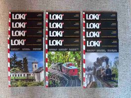 LOKI Modellbahn-Magazine 13 Ausgaben 2022-2023 neuwertig
