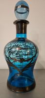 Murano Karaffe Kobaltglas ORIGINAL um 1950 Hand Made TOP