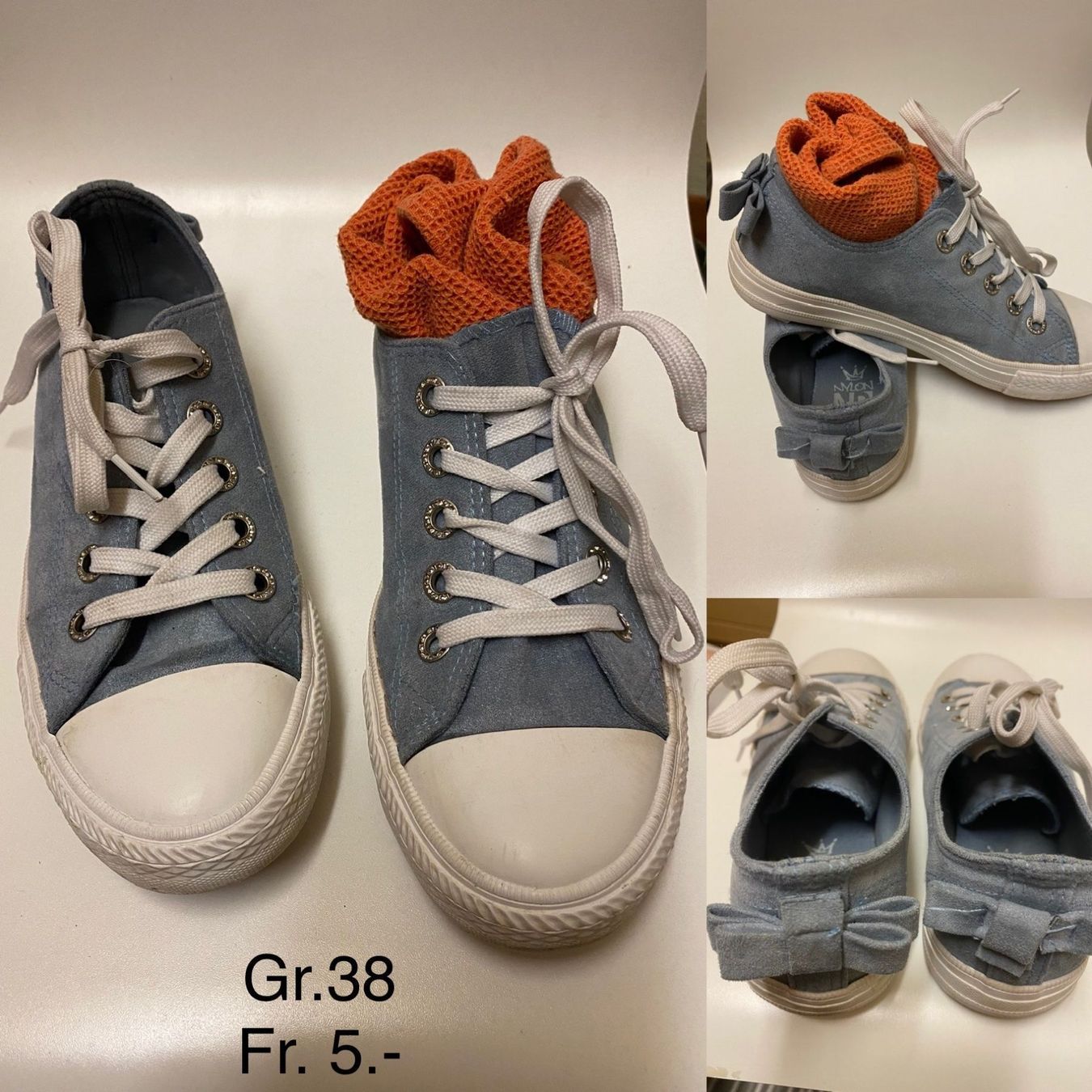 Scarpe per ragazze: Schuhe Turnschuhe Sneaker  Gr.38 – Usato da Dietlikon venduto da Ss11 3