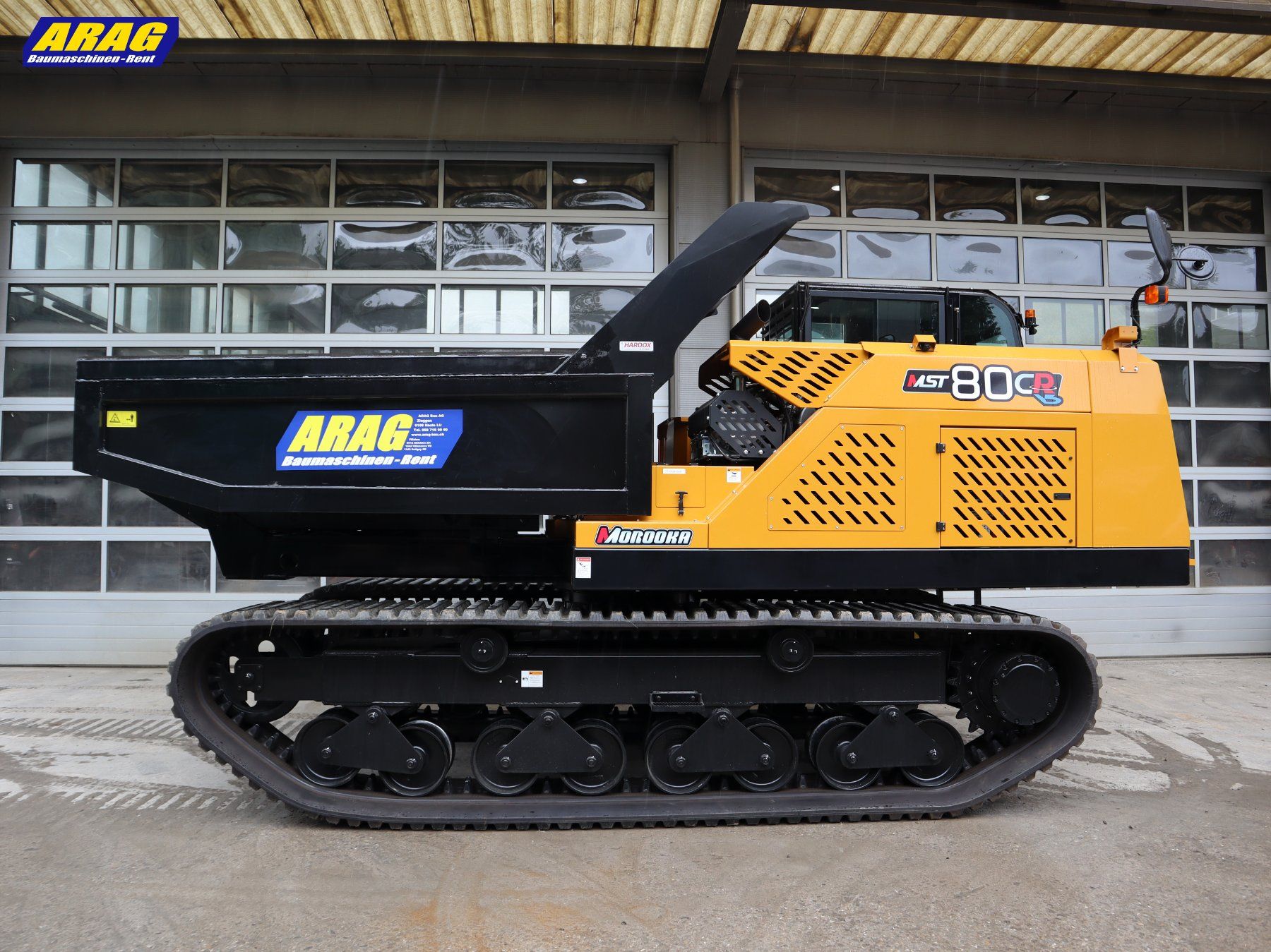 Tutte le macchine: Morooka MST80CR Raupendumper – Usato da Hasle LU venduto da Arag08 2
