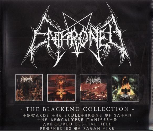CDs: Enthroned - The blackend...(4 cd) – Gebraucht aus St-Cergue von VeganWarrior