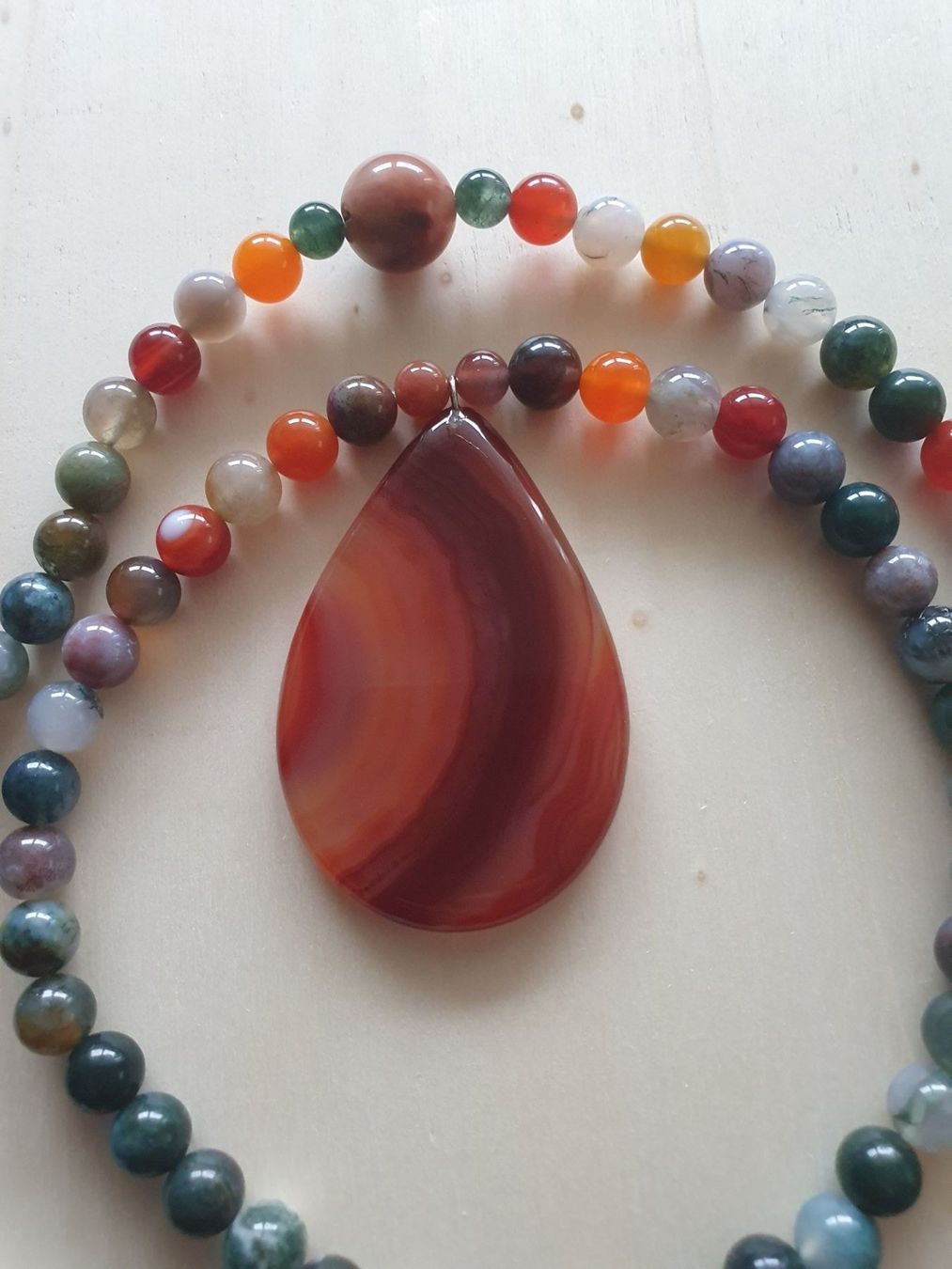 Colliers: Agate Set – Neuf (Voir description) à Benglen par Meercat3 1