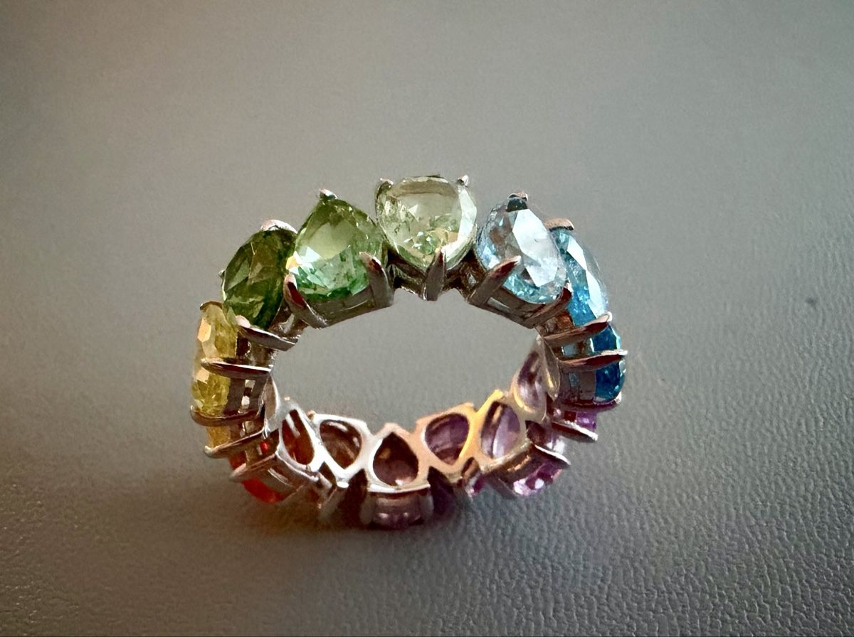 Anelli: Regenbogen Ring 925 Silber, Grösse 52 – Nuovo e nell'imballaggio originale da Muttenz venduto da stoeberi01 4