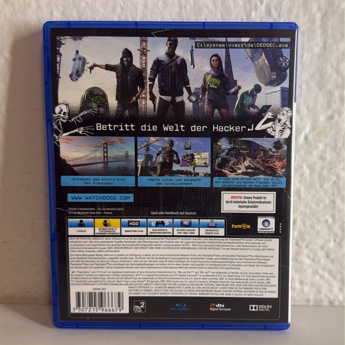 Sony Jeux: Watch Dogs 2 PS4/PS5 game – D'occasion à Ehrendingen par bubulence 1