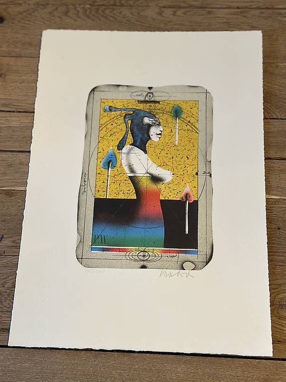 Grafica & Litografie: Paul Wunderlich Lithographie – Usato da Basel venduto da ele_pc7g 4