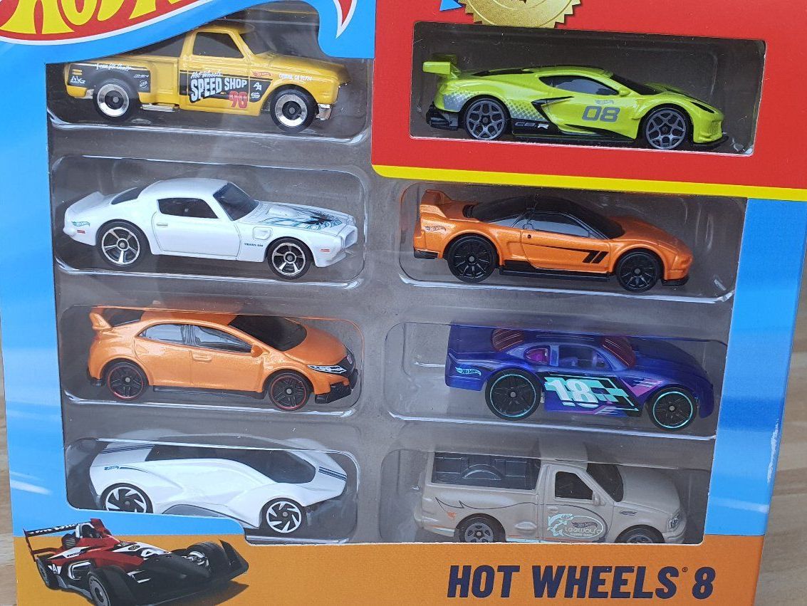 Hot Wheels Modellini d'auto: Hot Wheels 8 Pack  >>>BRANDNEU<<< !!! – Nuovo e nell'imballaggio originale da Horgen venduto da Wing27 1