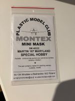 1/48 MARTIN 167 MARYLAND MINI MASK FÜR SPECIAL HOBBY