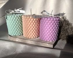 Colored Pearl Kerzen 5 Farben