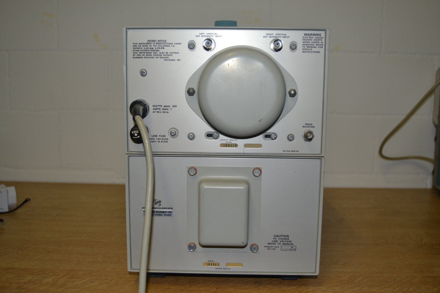 Misurare: Tektronix D12 / 5103N Dual-Beam non-storage – Usato da Wil SG venduto da fanofrio 7
