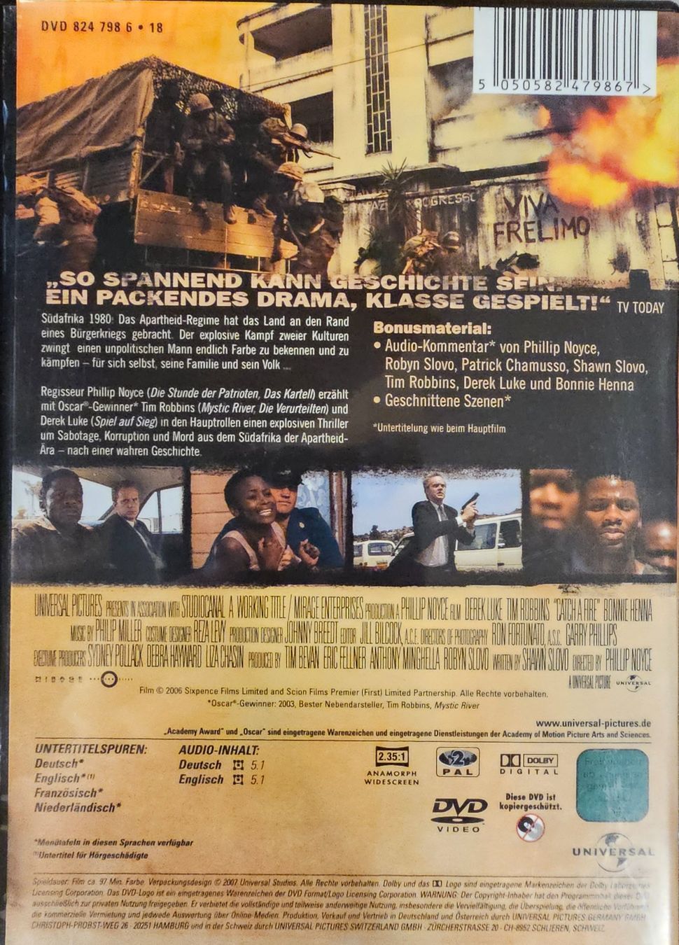 Tous les DVDs: Catch a fire – D'occasion à Wahlen b. Laufen par Cg10 1