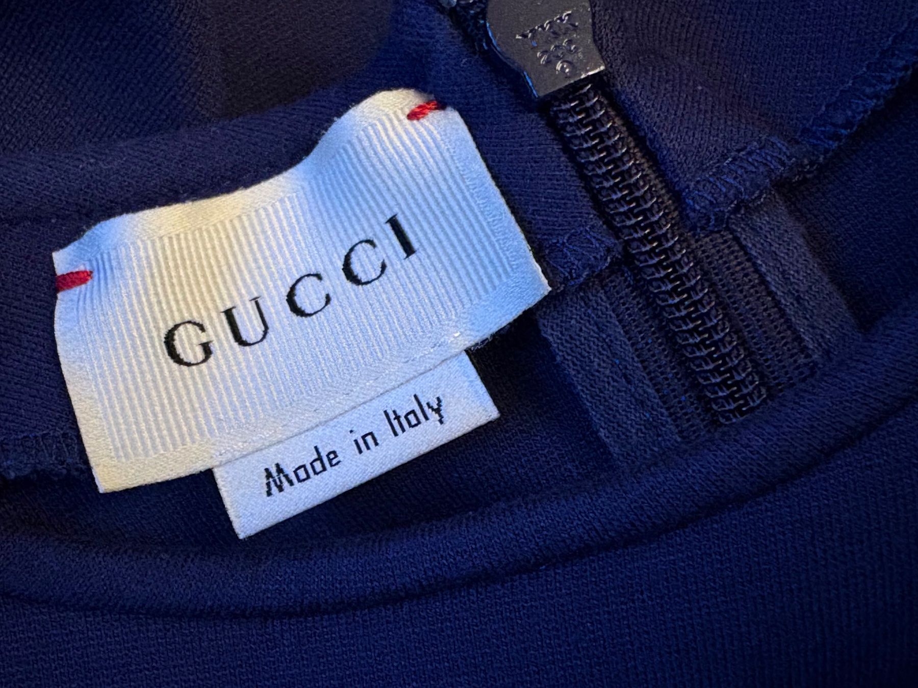 Gucci Vestiti & Gonne: Gucci, Kleid, 146, Jersey, dunkelblau – Usato da Zürich venduto da Pokimoki_1 1