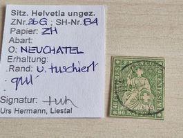 Strubel 26G, signiert, ab 1.-
