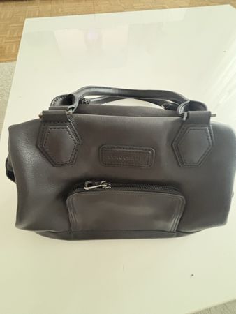 Schwarze Lackleder Tasche von Longchamp 