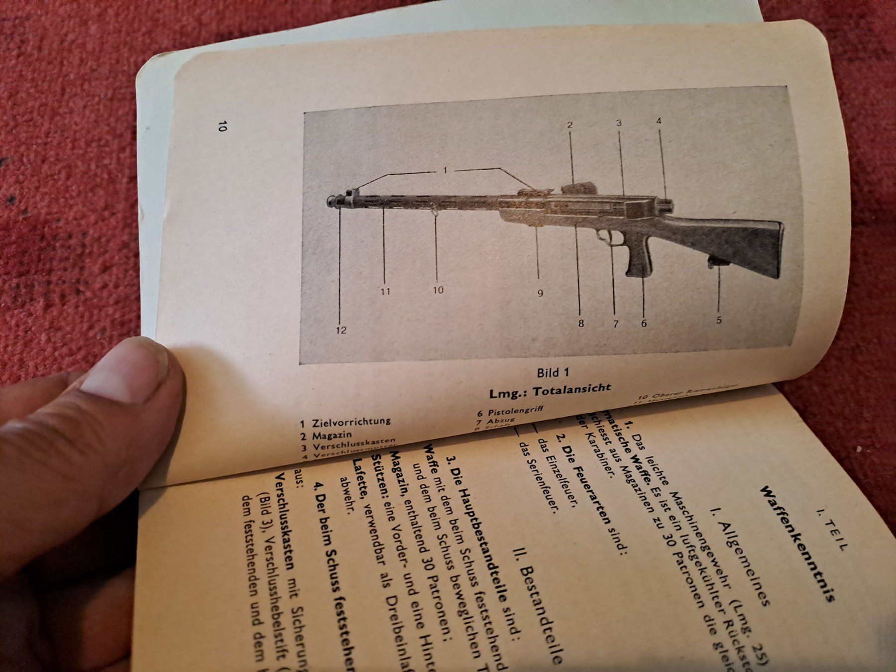 Bücher: Reglement " Das Leichte Maschinengewehr LMG ' – Gebraucht aus St.Gallen von Infanteriewerk