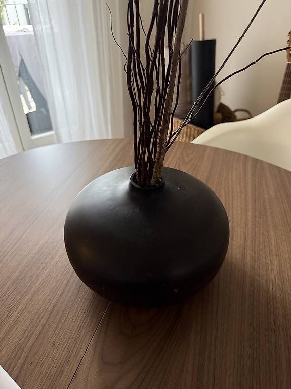 Vasi & Recipienti: Braune mid century Holzvase – Usato da Zürich venduto da My_little_boutique 1