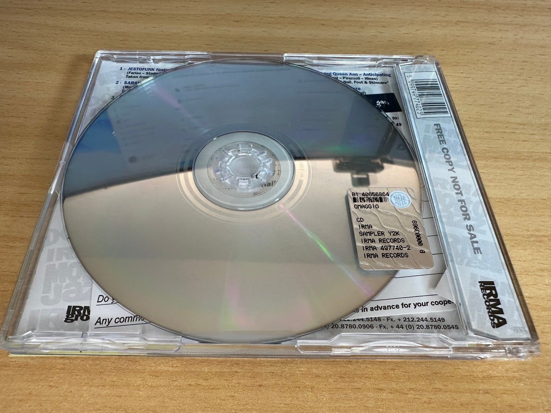 CD: Various – Irma Y2K Sampler - Promo CD – Usato da Rikon im Tösstal venduto da Alpenmutz 1