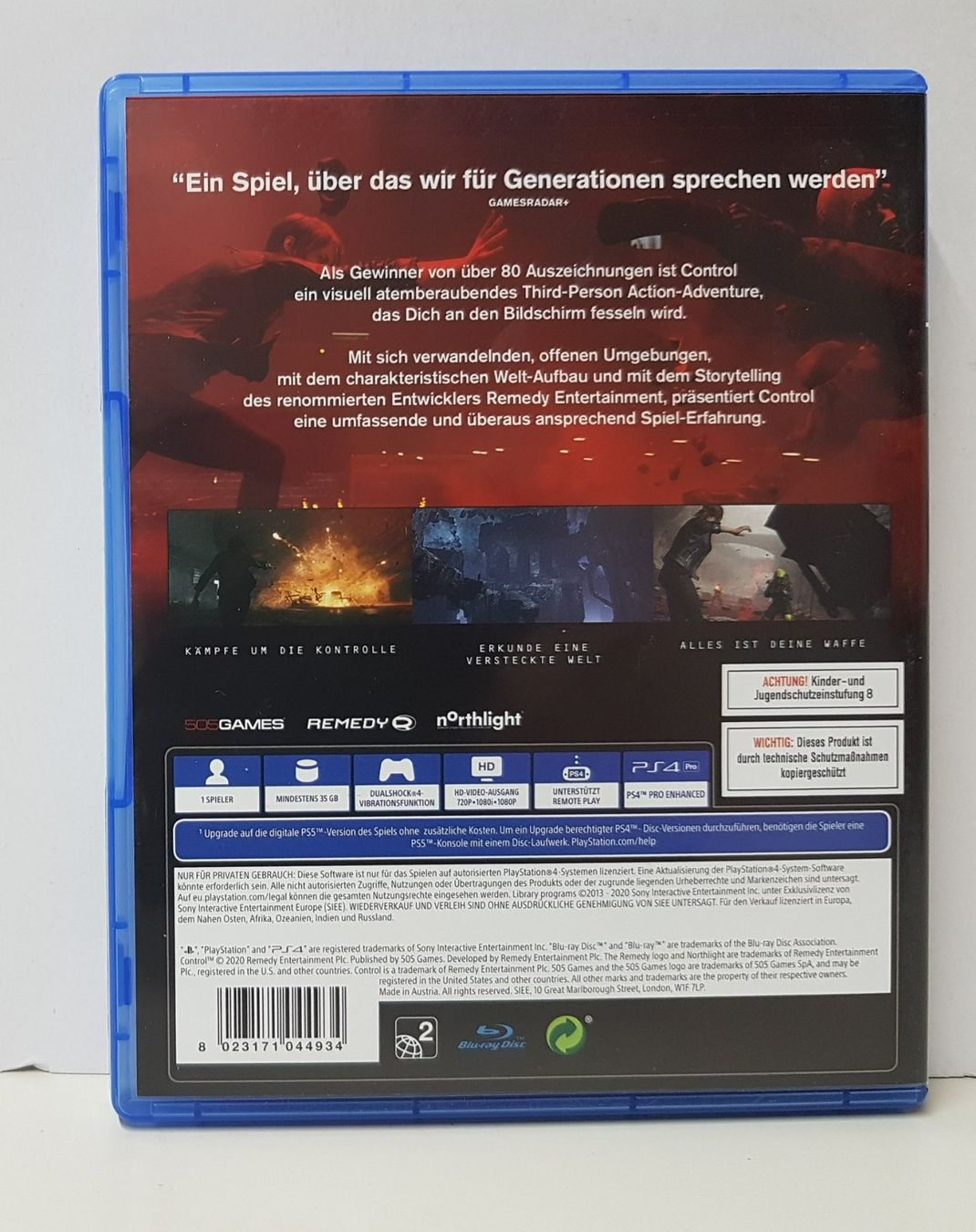 Sony Giochi: 😎Control Ultimate Edition erkunde eine versteckte Welt  PS4 – Usato da Schüpfheim venduto da Games_Spielkonsolen 1