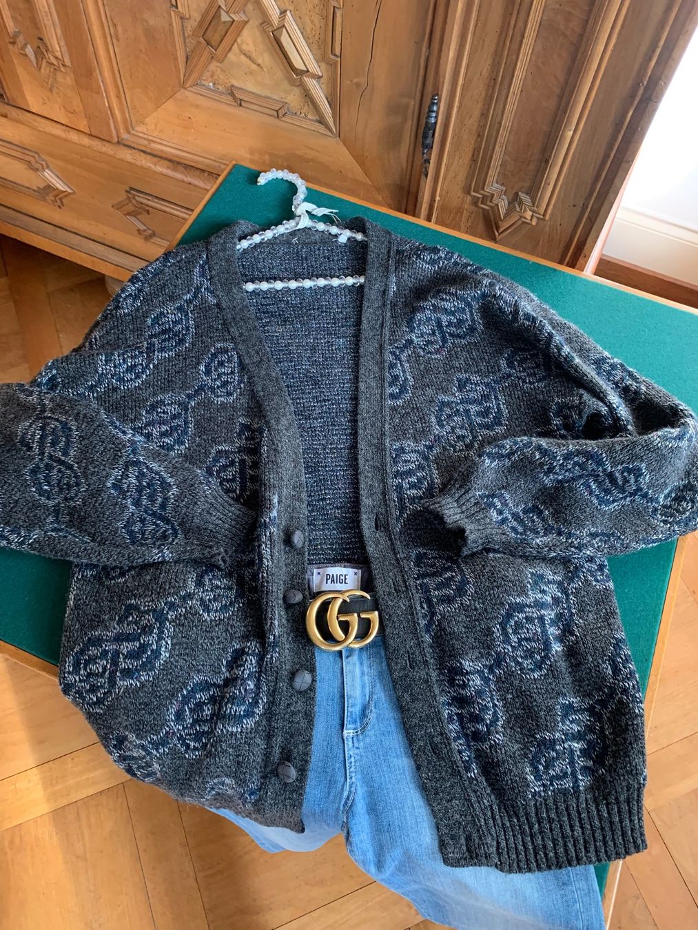 Jacken: VINTAGE`80-90 Strickjacke  Größe: L – Gebraucht aus Interlaken von Bona55 9