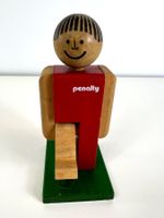 NAEF Holzspielzeug Fussballspieler "penalty" 1978 ohne Ball