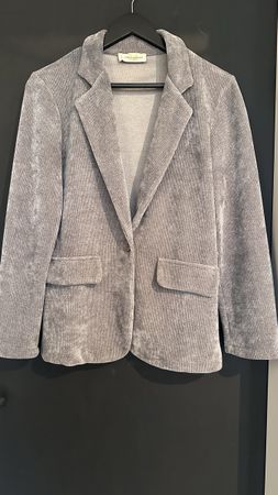 Carla Giannini Paris Blazer Grau, Grösse M/L, Top Zustand!