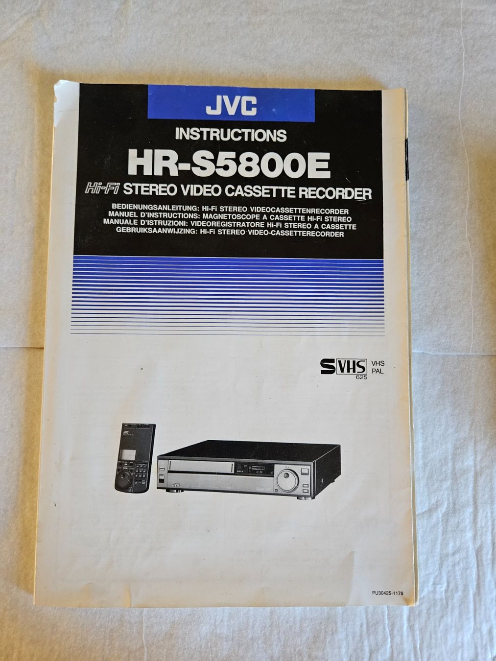Tutti i VHS: Video-Cassetten-Recorder JVC – Usato da Erlinsbach venduto da inf_ml8q 3