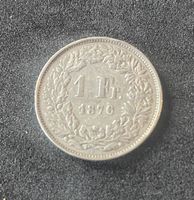 1 Franken Silber 1876 Unz