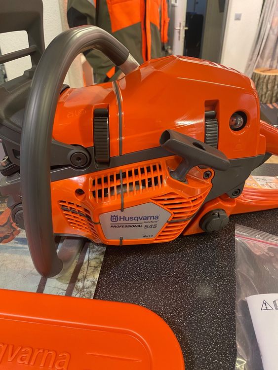 SECURA Sägeketten-Set: 2 Ketten + 1 Schwert (38cm) Für Zenoah G415AVS Motorsäge – 0.325 Zoll, 64 Treibglieder