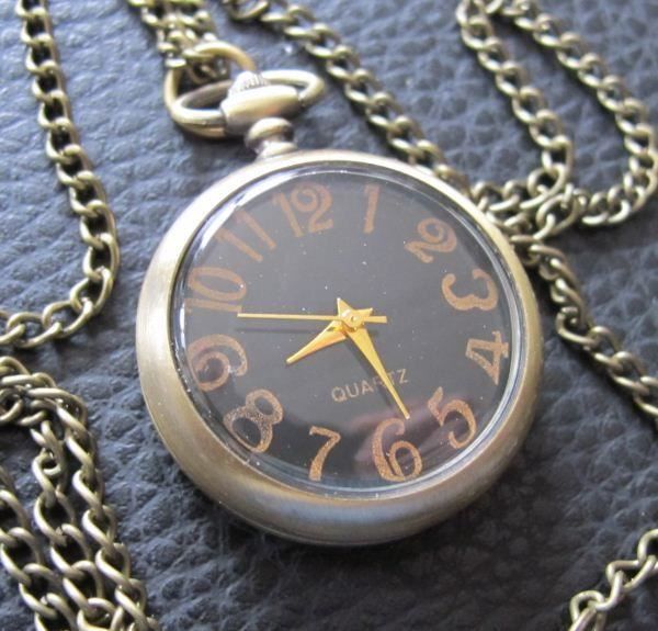 Orologi: Umhängeuhr Umhänge-Uhr Steampunk – Nuovo (secondo la descrizione) da Schwanden GL venduto da UHRKNALL 1