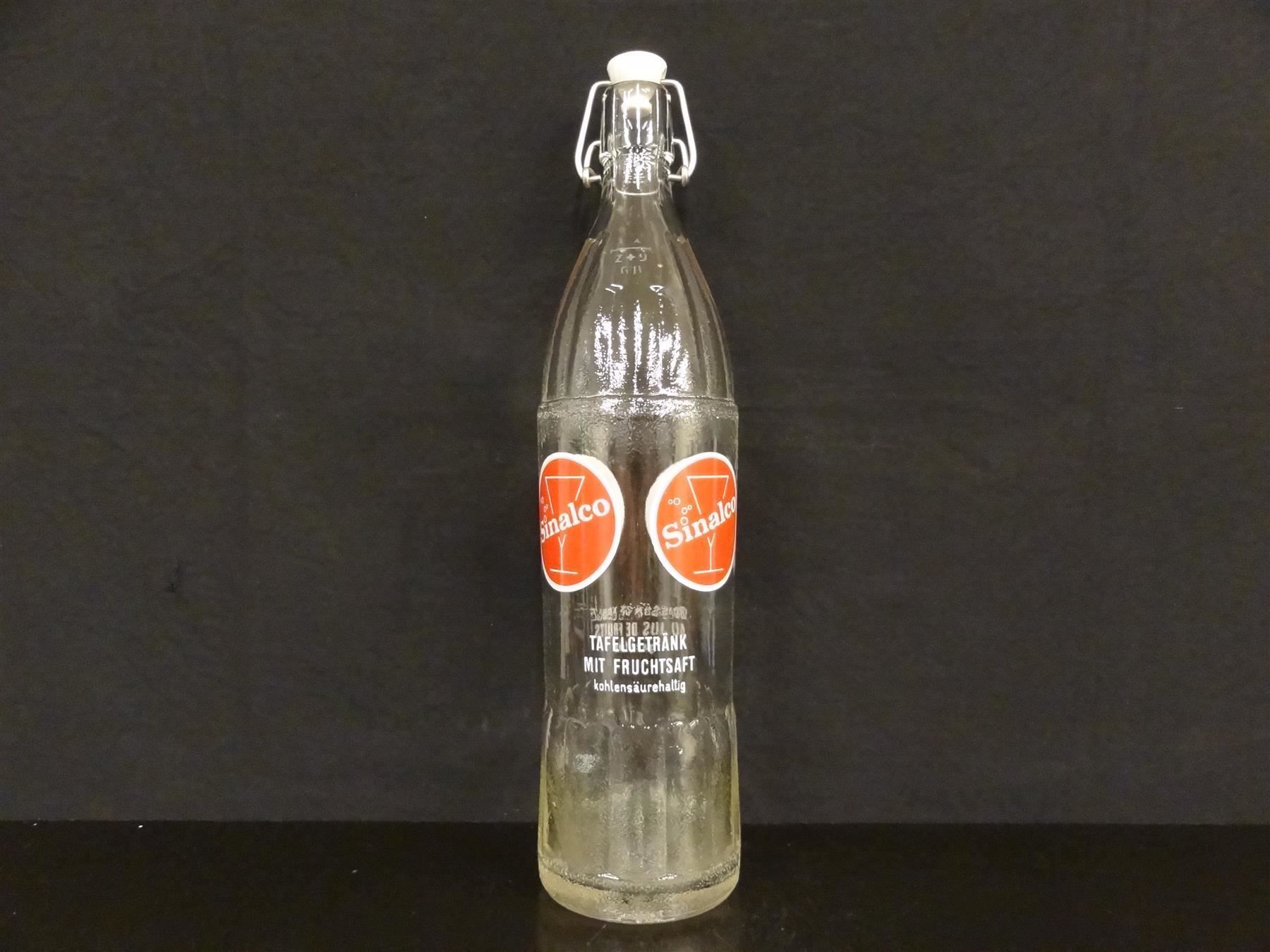 Bicchieri, Caraffe & Bottiglie: alte Flasche SINALCO 67 1968 BÜLACH – Usato da Kerzers venduto da Flaschenposten