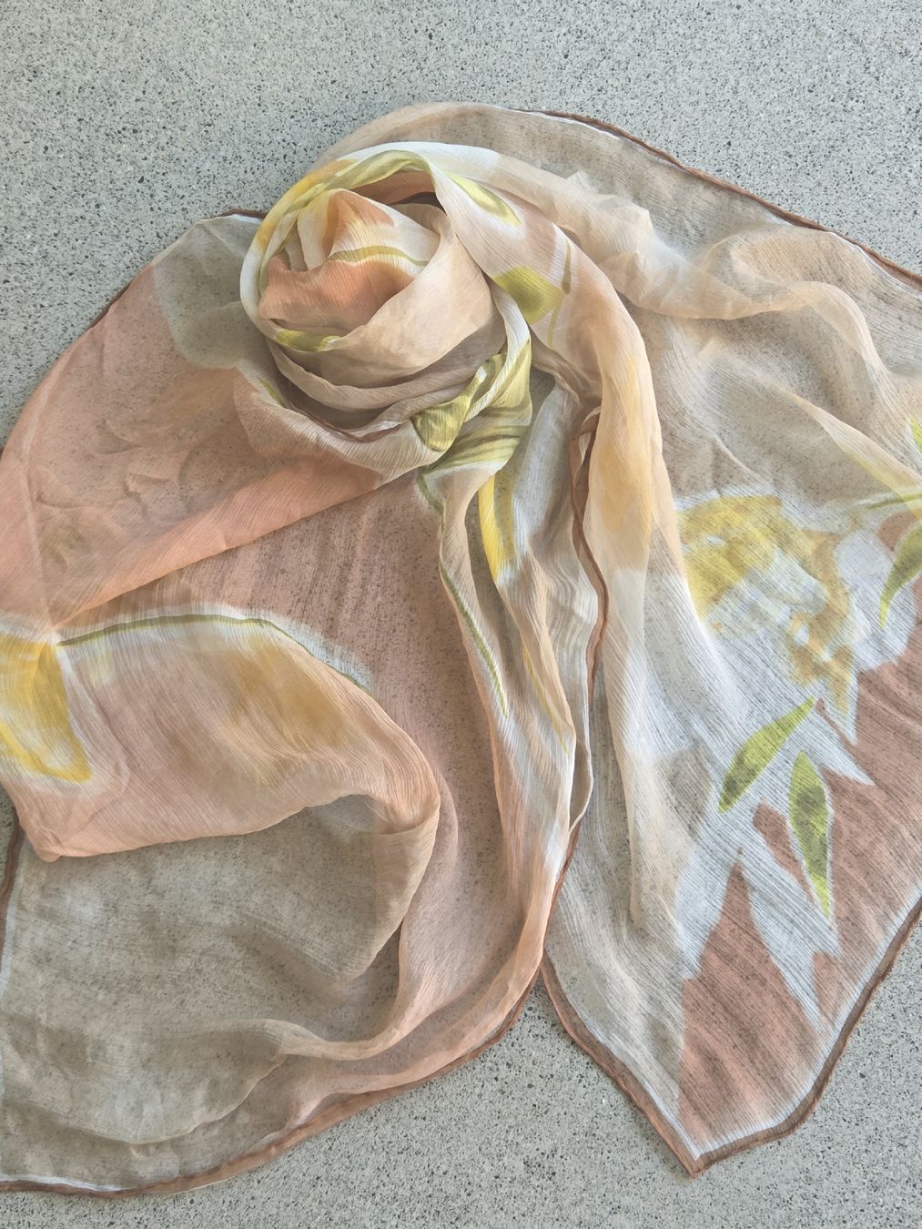 Foulard & Sciarpe: Seidenschal 50 x 160 cm – Nuovo e nell'imballaggio originale da Frauenfeld venduto da Schenken-mit-Herz