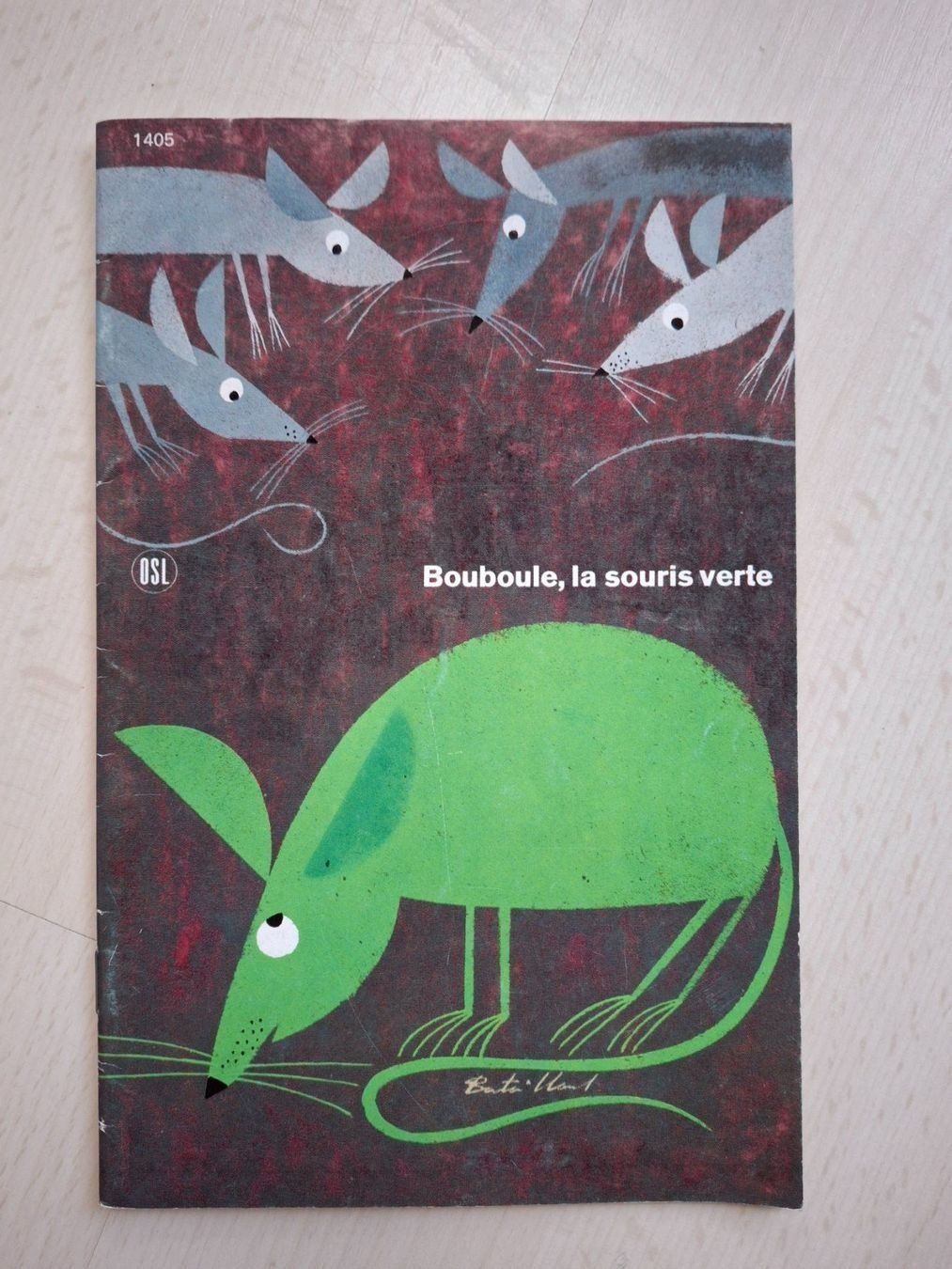 Livres: Kinderbuch Bouboule, la souris verte – D'occasion à Walterswil SO par Jerry_maus