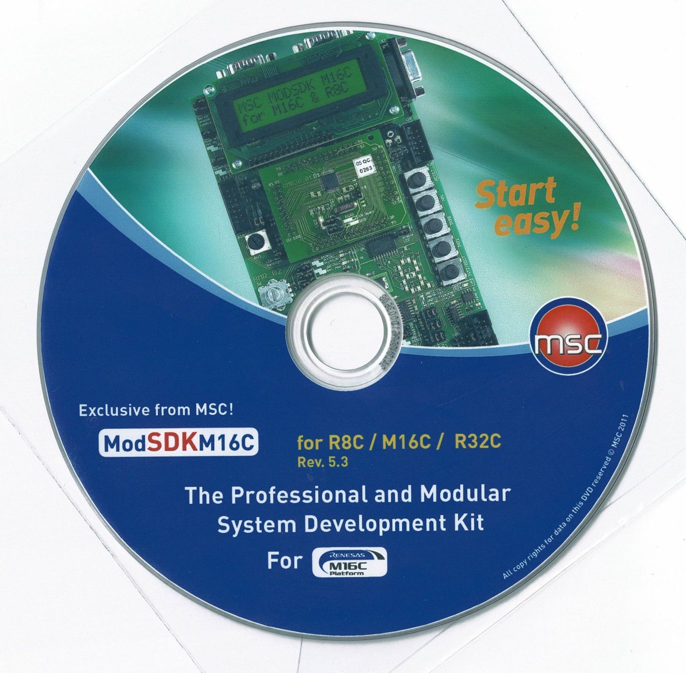 Componenti elettronici: RENESAS System Development Kit ModSDKM16C für CM16C63 uC – Nuovo (secondo la descrizione) da Hinwil venduto da RomRay 4