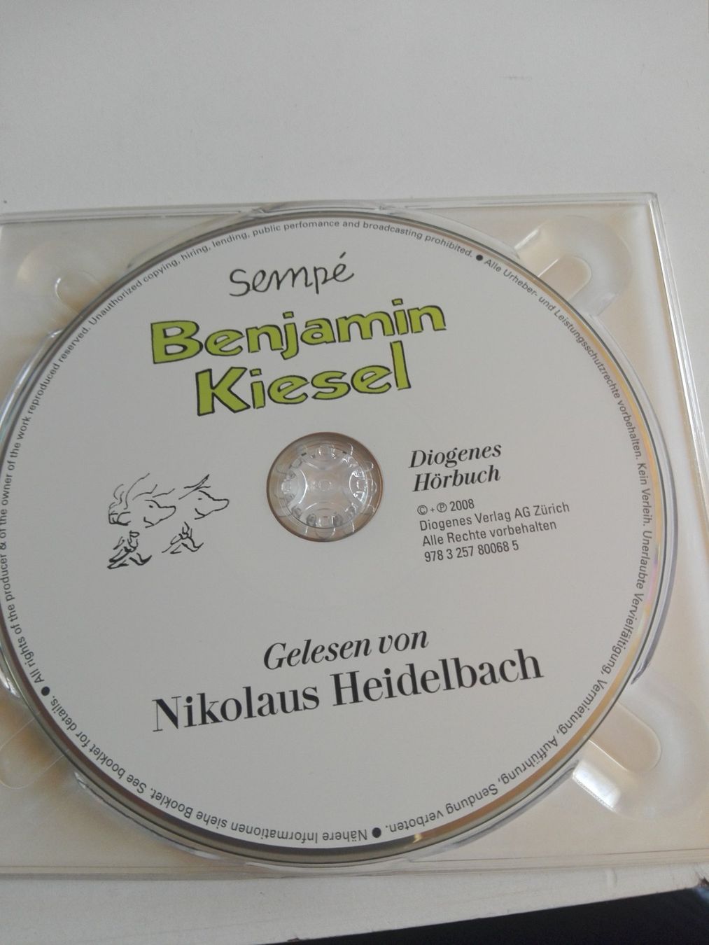 Audiolibri: Benjamin Kiesel - Die Geschichte einer Freundschaft   ©'2008 – Usato da St. Gallen venduto da elk2021 1