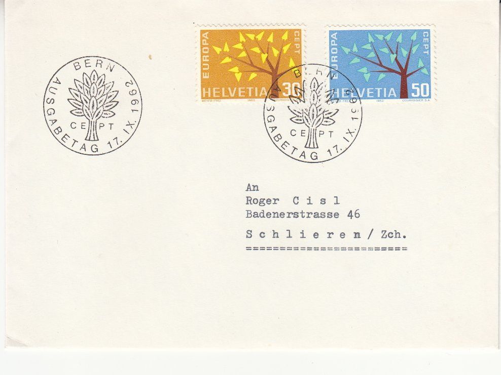 Tutti i francobolli: SBK 389.Ab auf FDC – Usato da Bürglen TG venduto da StampGraf