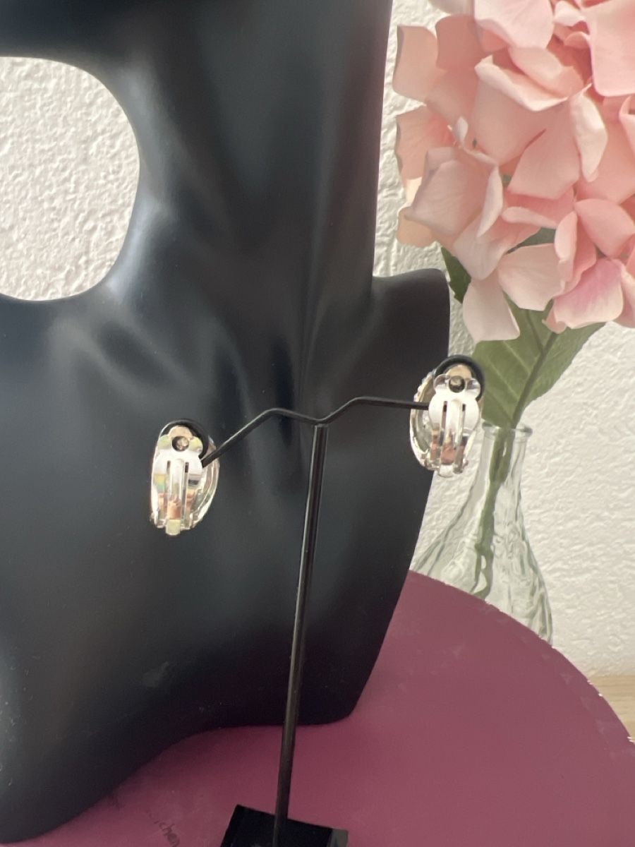 Orecchini pendenti & Orecchini a lobo: Schöne funkelnde Ohrclips – Nuovo (secondo la descrizione) da Seon venduto da Sunny-Schmuck78 3