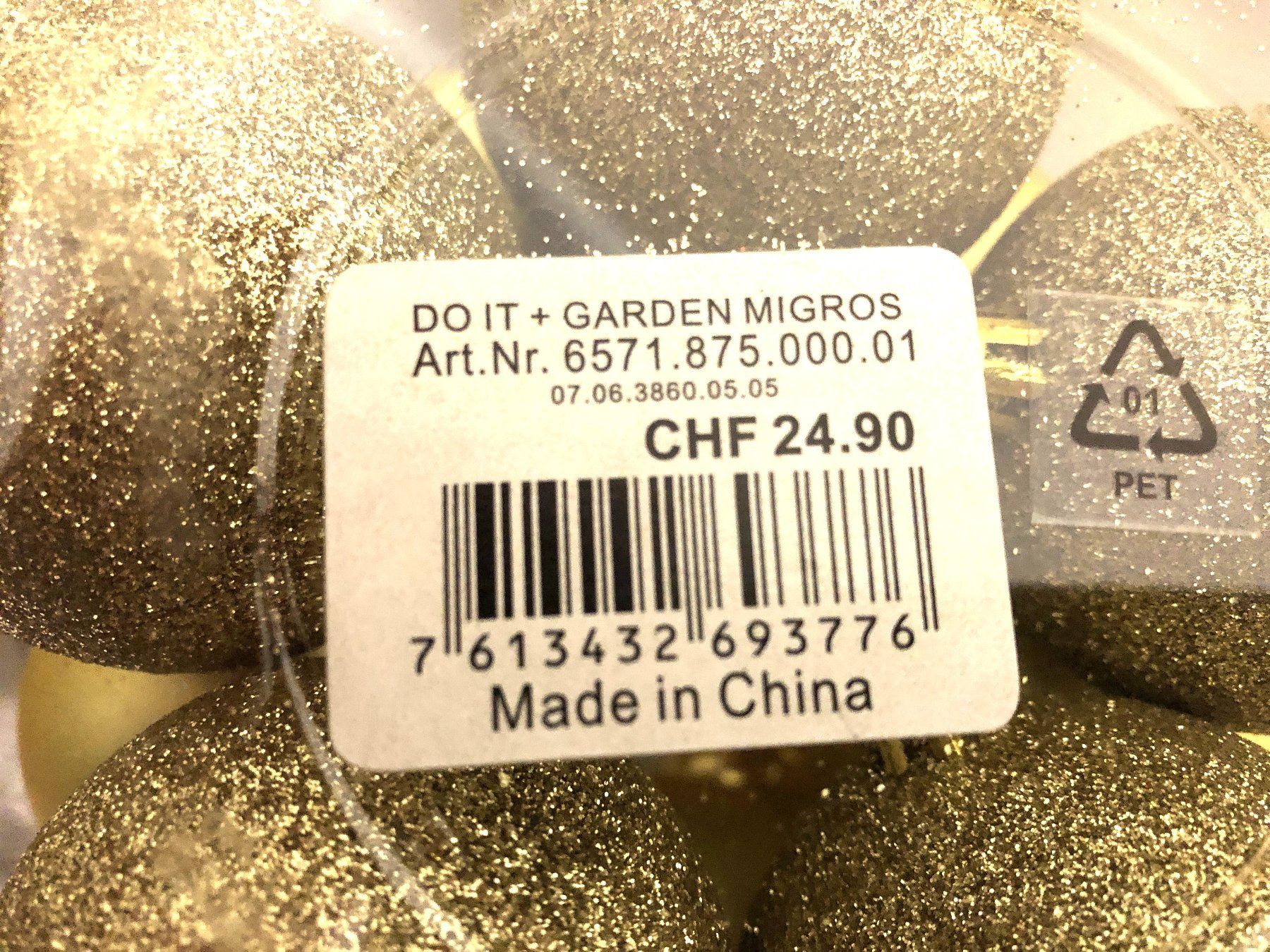 Migros Alle Dekorationen: Weihnachts Baumschmuck NP CHF 24.90 – Neu und originalverpackt aus Glattbrugg von Ariel012 7