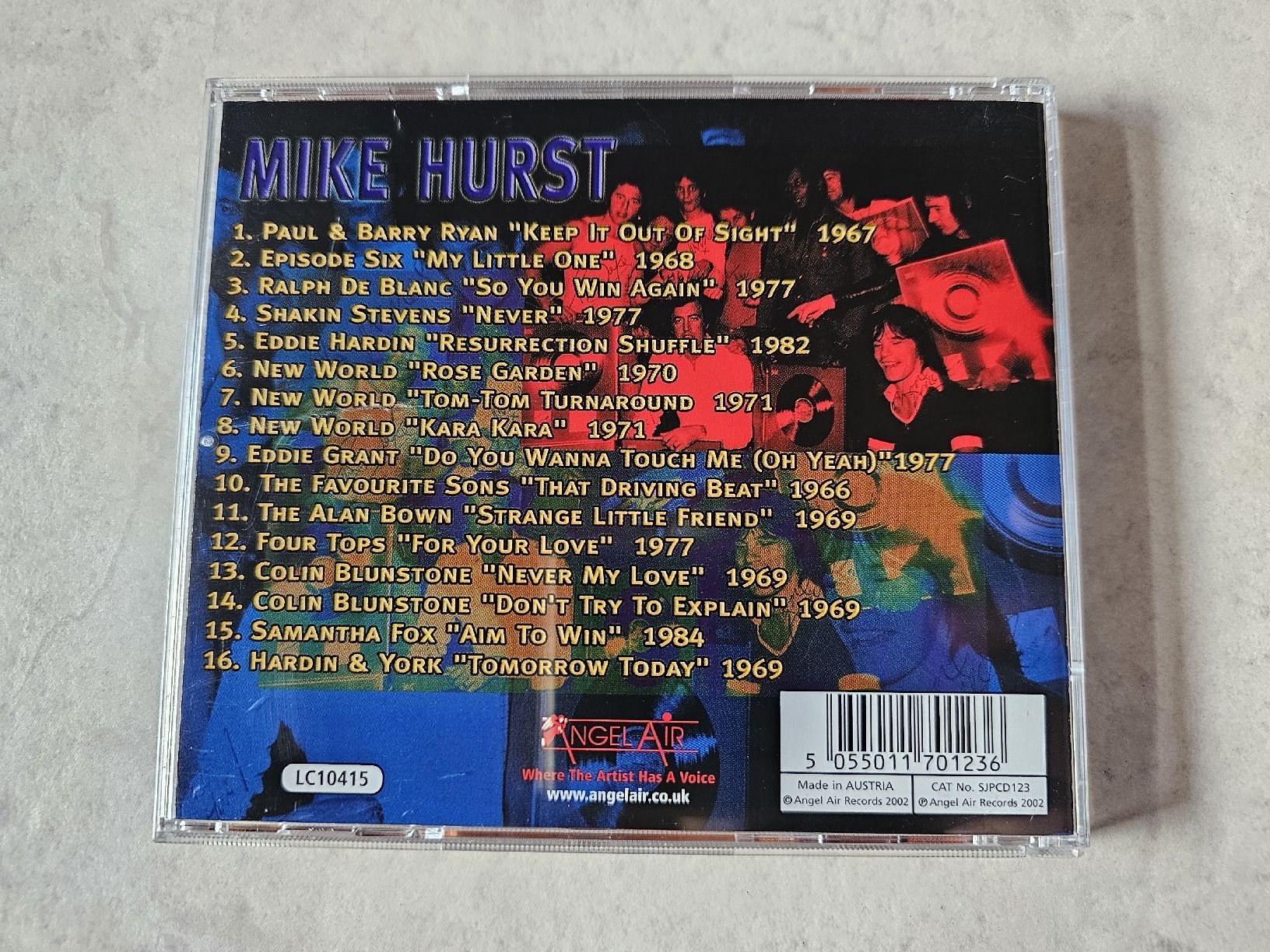 CD: Mike Hurst  -  Producers Archives Volume 1 – Usato da Schneisingen venduto da backstore24 1