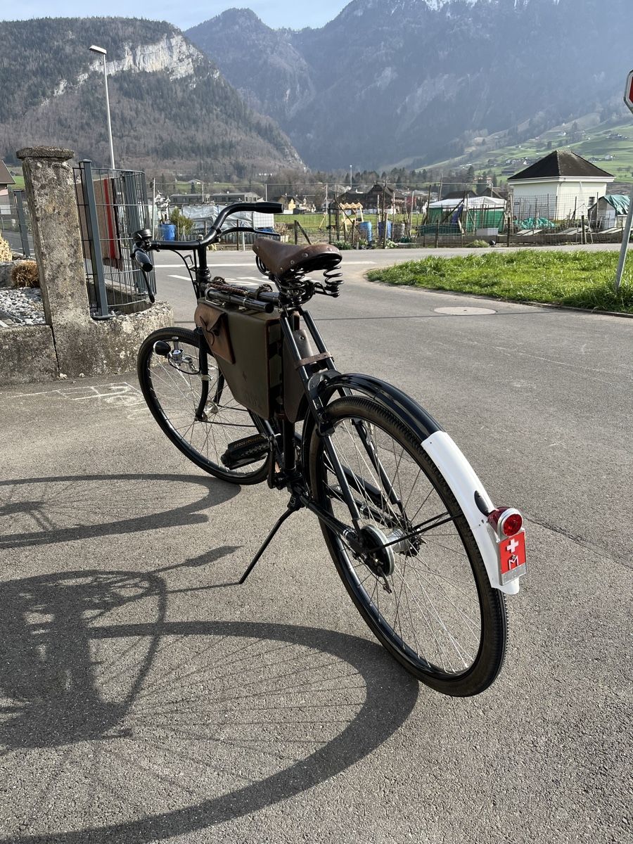 Schweizer Armee Biciclette: Schweizer Militärvelo Ordonanzrad – Usato da Ibach venduto da murmeli1899 6