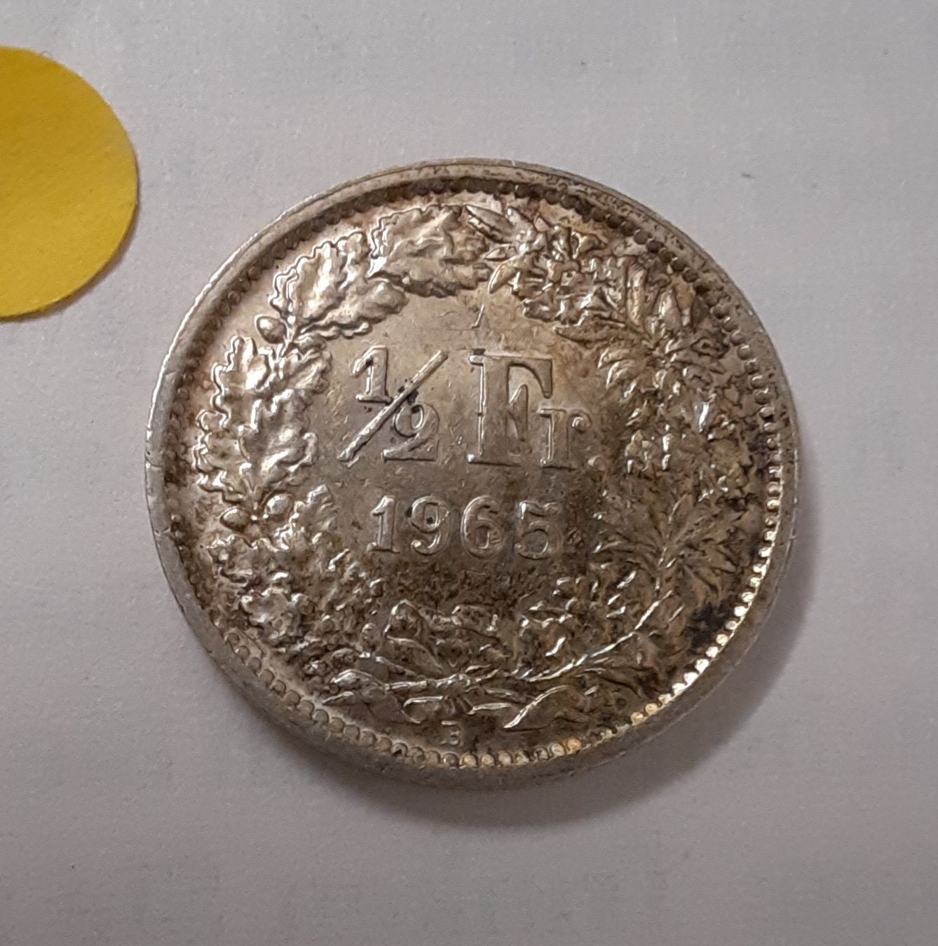 Toutes les monnaies: 1/2 Franken Silber 1965 – D'occasion à Bremgarten AG par cec_5nzz