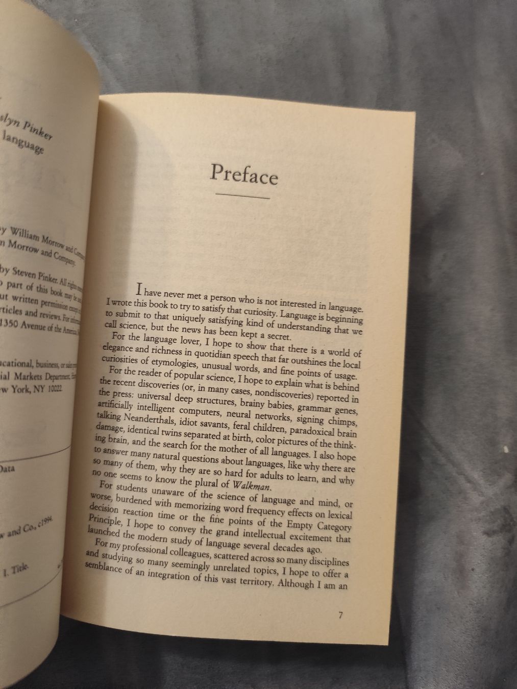 Libri: Steven Pinker "The Language Instinct" – Usato da Mägenwil venduto da VintageGirly 6