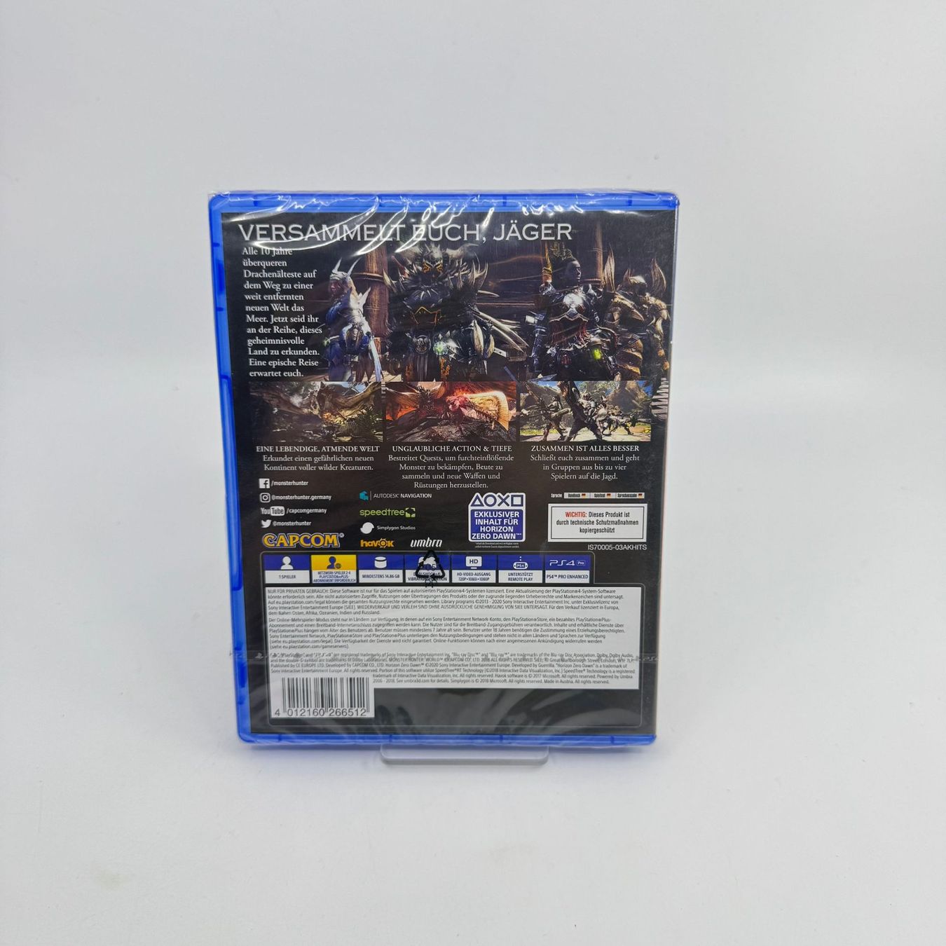 Giochi: Monster Hunter World (PS4) SEALED – Nuovo e nell'imballaggio originale da Herisau venduto da Seyashop1 1