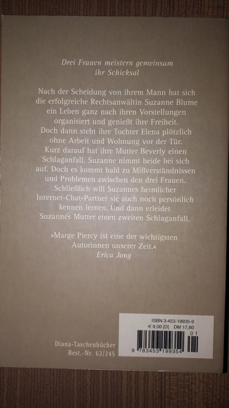 Libri: Marge Piercy Stufen aus Glas – Usato da Basel venduto da Alacant 1