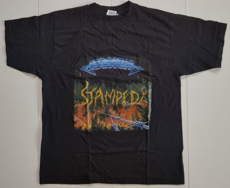 Krokus T-Shirt Stampede von 1991 Originalverpackt Grösse L