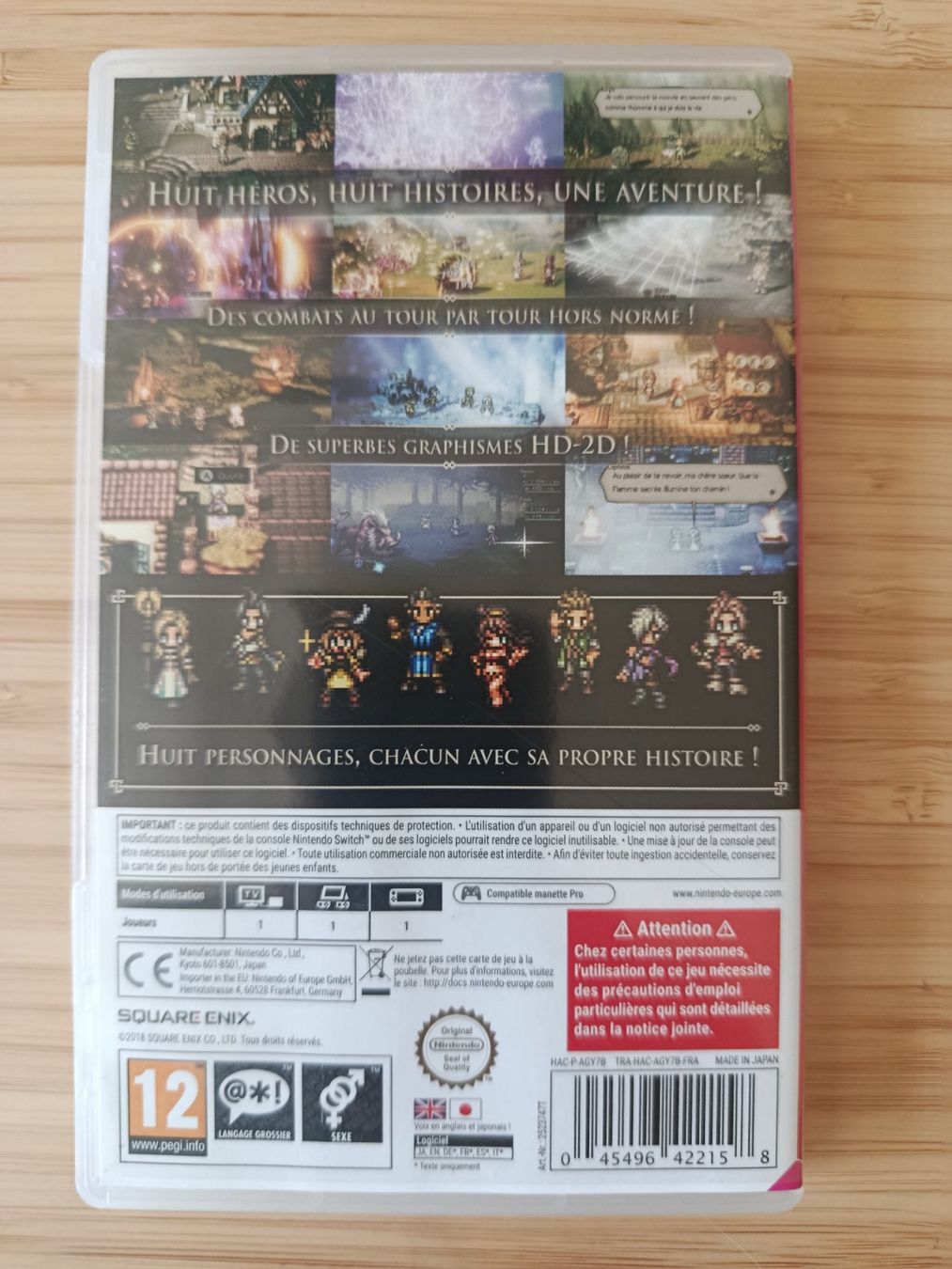 Nintendo Giochi: Octopath Traveler – Usato da Yverdon-les-Bains venduto da HugoLa 2