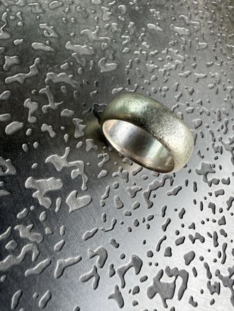Vintage 925 Silber Ring, Grösse 18.8 mm