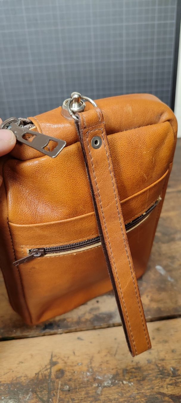 Borse: Wunderschöne alte Tabak Tasche Leder – Usato da Gelterkinden venduto da MYSTOREFORYOU4460 2