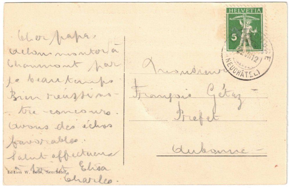 Cartes postales: Chaumont - Standseilbahn – D'occasion à Binningen par Mountainrider 1