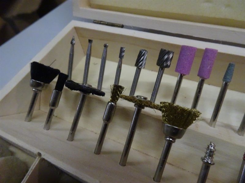 Tutti gli attrezzi: neues Mini Schleifset inkl. Holzbox – Nuovo e nell'imballaggio originale da Necker venduto da liq24 5