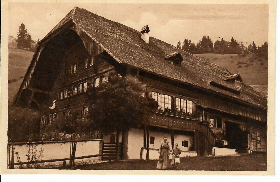 Cartoline postali: Haus in Diemtigen – Usato da Hochdorf venduto da Ziegel-16